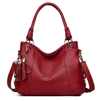 Tassel Soft Leather Handbag