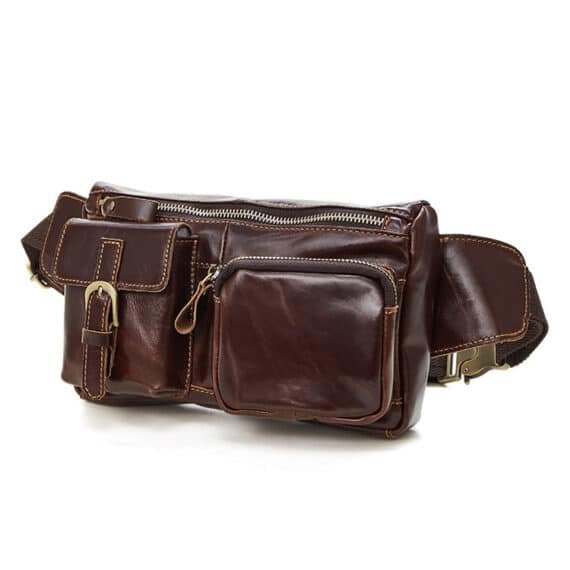 Percy Vintage Leather Fanny Pack