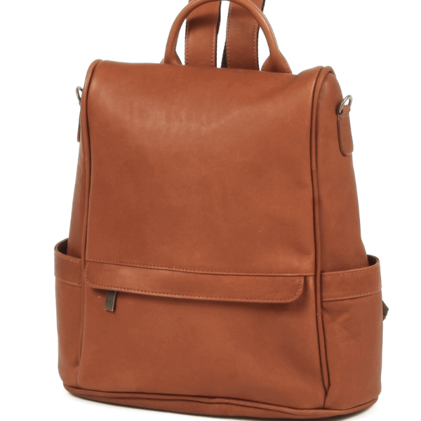 phala leather backpack front view