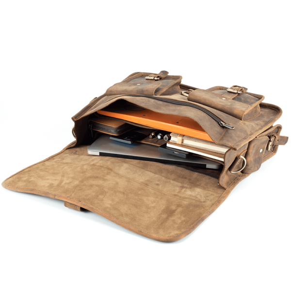 sparten leather massenge bag