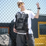 Darwin Leather Travel Backpack