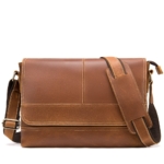 Buffalo Leather Messenger Bag
