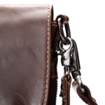 Small Leather Messenger Bag