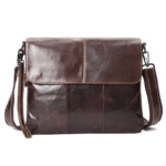 Small Leather Messenger Bag