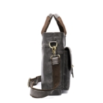 Leather Satchel Messenger Bag