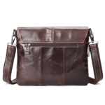 Small Leather Messenger Bag