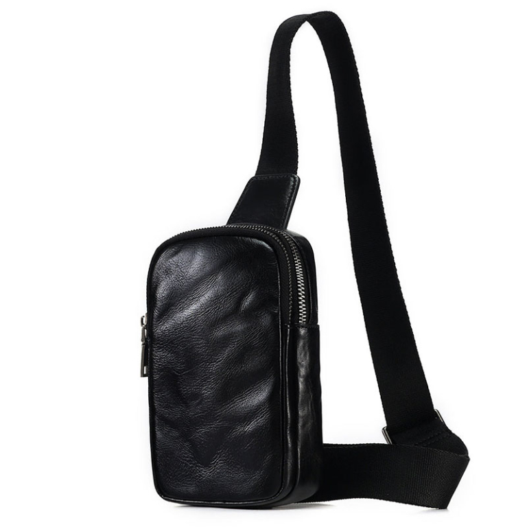 Estro Leather Crossbody Sling Bag for Men – Stylish & Durable
