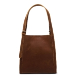 Tall Leather Tote