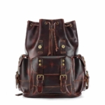 Leather Backpack For Travel