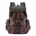 Leather Backpack For Travel