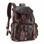Leather Backpack For Travel