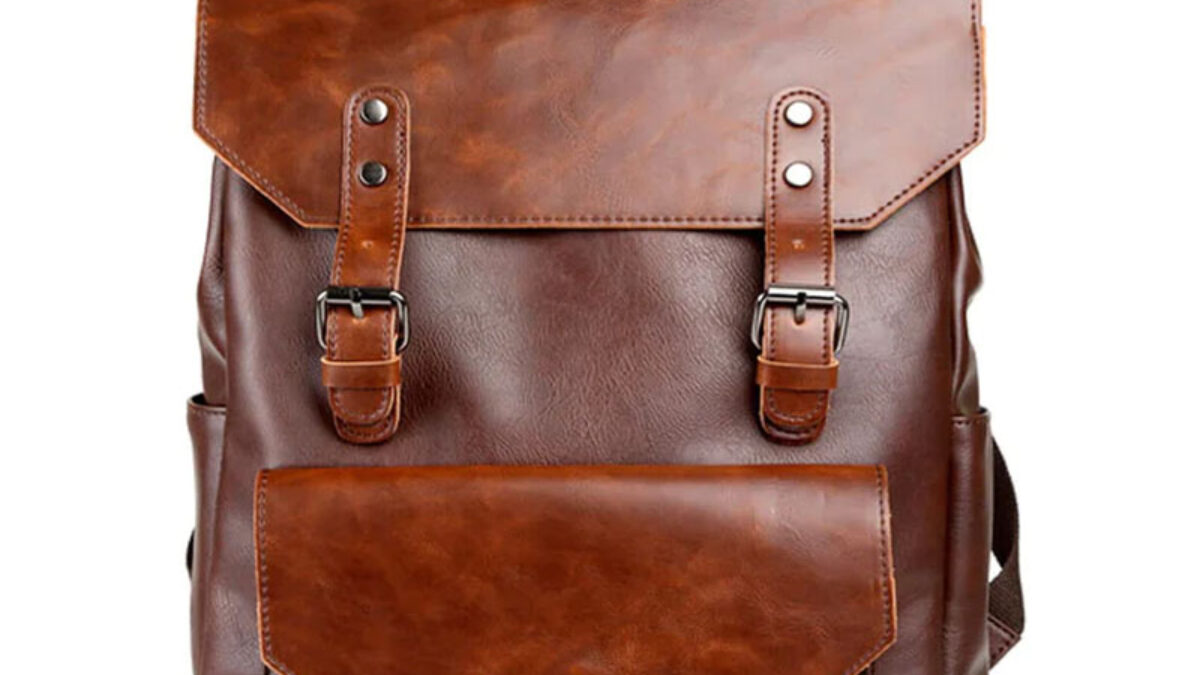 4289 AN Vintage Style Leather Backpack Backpack Travel Fashion Designer Bryant Backpack – Old Trend main image 2