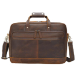 Plume Leather Messenger Bag