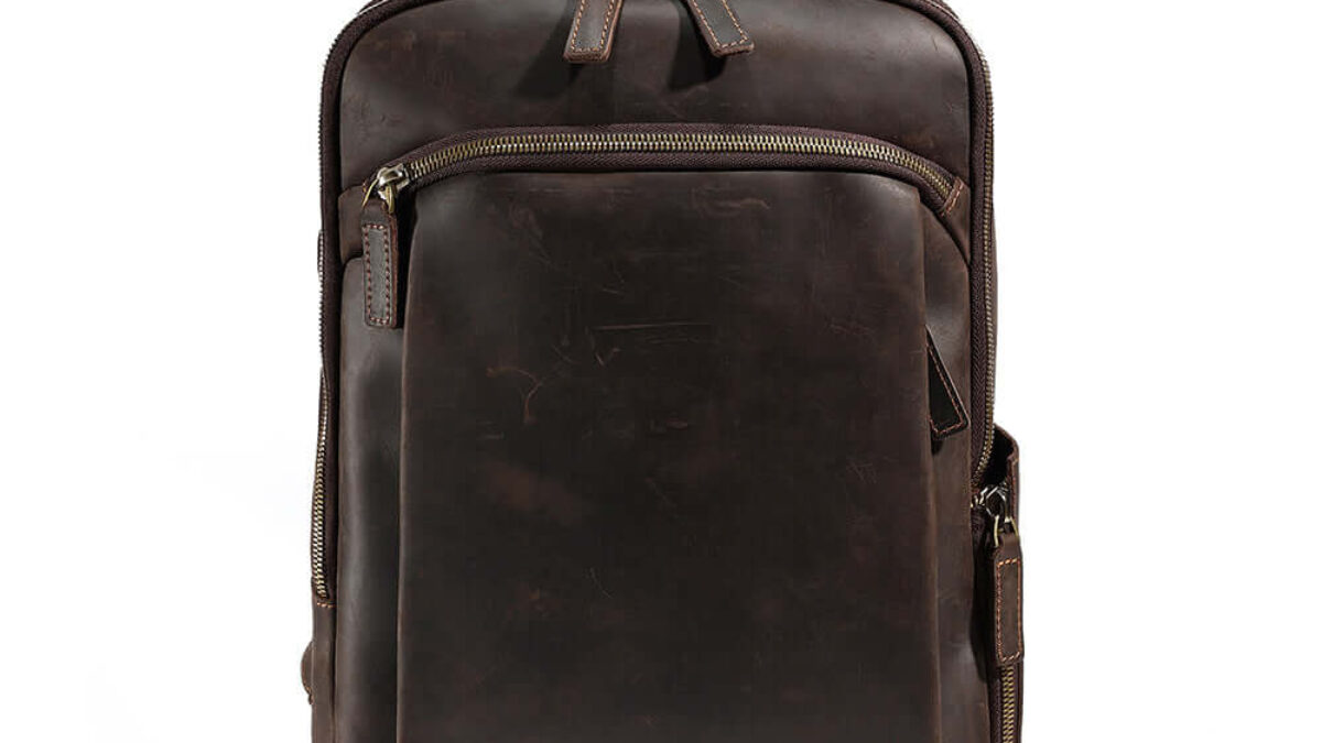 NWT Yukon Bags Montana Leather Slim Backpack/Crossbody Rampart_Leather_Stanley_Quench  main image 4