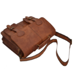 Verdant Leather Messenger bag
