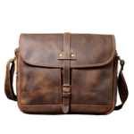 Wanderlust Leather Messenger Bag