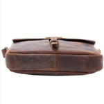 Wanderlust Leather Messenger Bag
