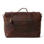 Vintage Artisan Leather Briefcase for Men - Office Bag