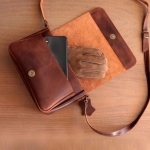 Irina Tan Leather Mini Crossbody Bag - Image 5