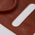 Full Grain Leather Bottle Carrier Bag - Image 4