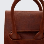 Full Grain Leather Bottle Carrier Bag - Image 5
