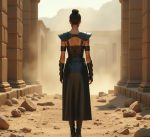Genuine Leather Armored Gladiator Dress